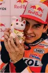  ??  ?? Marc Marquez, 25 anni, 6 Mondiali, 4 in MotoGP