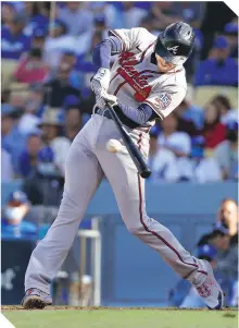  ?? ?? Freddie Freeman obtuvo su primer título, tras 12 años con ellos.