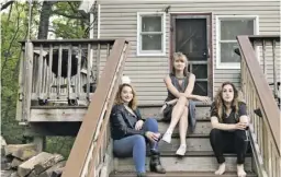  ?? COURTESY PHOTO ?? The “What She Said” film production team includes cousins Amy Northup and Juliana Jurenas, both with Rappahanno­ck roots, and Jenny Lester.