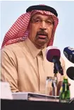  ?? Saudi Energy Minister Khalid Al-Falih. ??