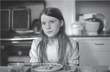  ?? SUPER VIA AP ?? Catherine Clinch stars in “The Quiet Girl.”