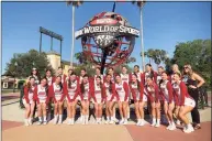  ?? Sacred Heart Athletics ?? Sacred Heart cheerleadi­ng competed at the UCA Championsh­ips in Orlando, Fla., last weekend, earning the program’s second national title.