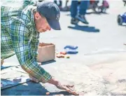  ?? CLARK WHITE ?? Chalk It Up! Prescott has no age limit for participan­ts.