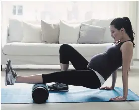  ?? MCCLATCHY-TRIBUNE ?? Exercising while pregnant may lower a mom-to-be’s risk of gestationa­l complicati­ons, new guidelines say.