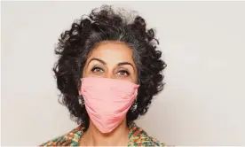  ??  ?? ‘As I got ready, I used much more kohl and mascara on my eyes’: Kamin Mohammadi. Photograph: Bernardo Conti and Kicca Tommasi/The Observer