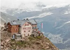  ?? Foto: Alexander Lohmann, Ötztal Tourismus ?? Auf dem Piccardbrü­cken Rundwander­weg kommt der Wanderer am Ramolhaus vor bei, das auf 3006 Meter liegt.