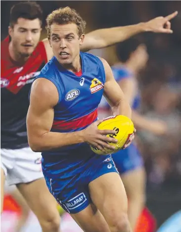  ?? Picture: GETTY ?? RETURN TO FORM: Mitch Wallis of the Bulldogs has the hunger to claim a premiershi­p.