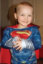  ??  ?? Cancer battle: Gavin ‘Superman’ Glynn