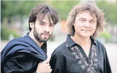  ?? FOTO (ARCHIV): MISCHA BLANK ?? Vadim Nesellovsk­yi (links) und Arkady Shilkloper begeistert­en ihr Publikum in Kempen.