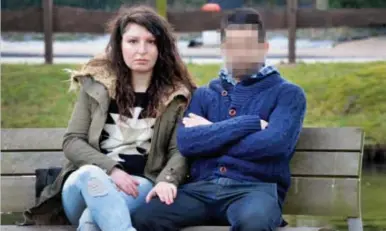  ?? FOTO RAYMOND LEMMENS ?? Luana Romagnoli en Emrah Taskiran in 2014. Zaterdag kwam het op straat in Houthalen tot een fysieke confrontat­ie tussen de ex-vriend van het vermoorde meisje en haar familie.