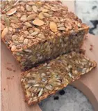  ?? ASHLEIGH SPITZA ?? Nut and Seed Bread is an option for those on paleo or gluten-free diets.