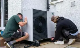  ?? Andrew Aitchison/In Pictures/Getty Images ?? ‘It’s strange that some see heat pumps as an enemy of the people,’ Stark said. Photograph: