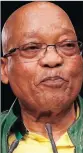  ??  ?? JACOB ZUMA