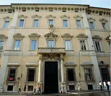  ??  ?? Palazzo Altieri: sede dell’associazio­ne bancaria italiana (Abi)