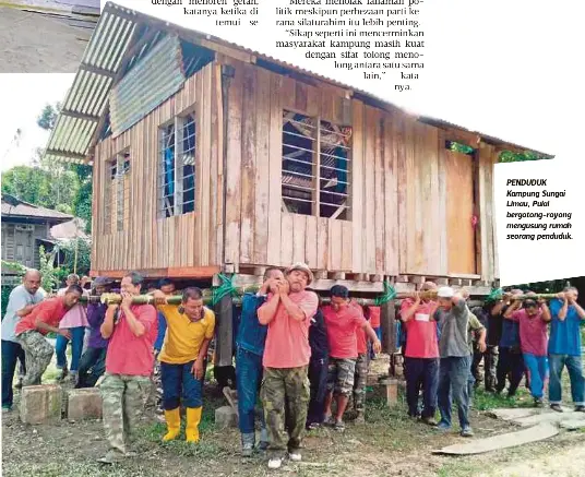 60 Penduduk Gotong Royong Terus Tradisi Pressreader