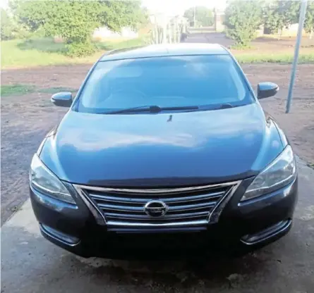  ?? /PHOTOS/ SUPPLIED ?? Thembane Masheqa of Klerksdorp bought this Nissan Sentra 2013 model for R120,000 but it broke down after two days of driving it and now the dealership won’t refund him.