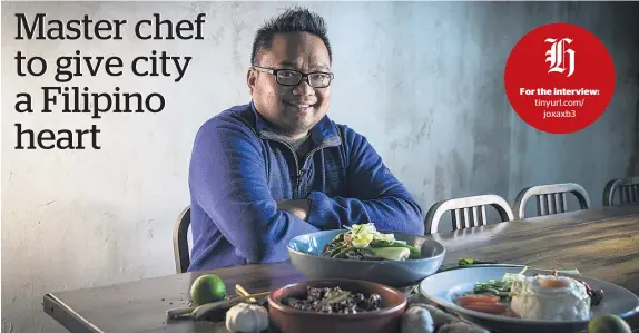  ?? MICHAEL CRAIG ?? MasterChef NZ finalist Leo Fernandez is on a mission to uplift his native cuisine.