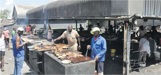  ?? Photo: Nampa ?? Hope on the horizon… Some kapana traders have welcomed the lifting of FMD restrictio­ns pertaining to the movement and slaughteri­ng of small livestock.