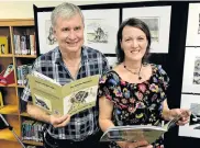  ?? Picture: SALVELIO MEYER ?? INSPIRED BY NATURE: Max Hoppe has launched a new children’s book, ‘A Hyena’s Tail’, with illustrati­ons by Jeannine Dickie