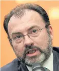  ?? REUTERS ?? Videgaray: Reiterated Mexico won’t pay for wall but wants good relations.