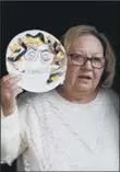  ??  ?? SPINNING PLATE: Maggie Towler used a plate in her animated feature – and said that she had such fun.