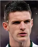  ??  ?? can’t decide: Declan Rice