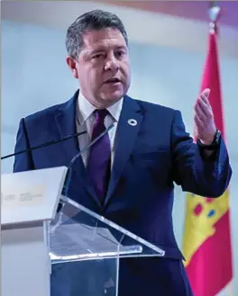  ?? EE ?? Emiliano García-Page, presidente de Castilla La Mancha.