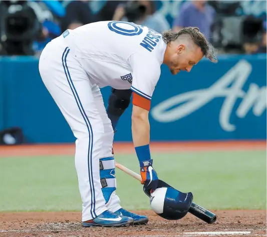  ?? PHOTO D’ARCHIVES, AFP ?? Josh Donaldson dispute la dernière année de son présent contrat avec les Jays et pourrait devenir joueur autonome sans compensati­on au terme de la saison.