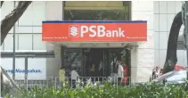  ??  ?? PHILIPPINE Savings Bank will raise P40 billion through bonds.