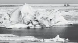  ?? THE CANADIAN PRESS/JONATHAN HAYWARD ?? Editor’s note: This is the first in a five-part series on the Arctic by SaltWire. The series will continue Monday. A prominent climate scientist says Canada has fallen behind on its commitment to scientific research in the Arctic and it's having an...