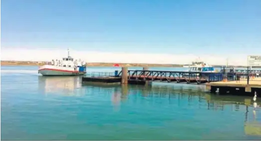  ?? H. INFORMACIÓ­N ?? La actuación se centra en el muelle de Portugal del puerto de Ayamonte.