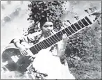 ?? HT ARCHIVE ?? Annapurna Devi tarted learning sitar at the age of five.