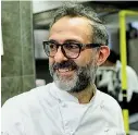  ??  ?? Lo chef modenese Massimo Bottura