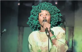  ??  ?? BIG NAMES: National acts, like Moonchild Sanelly, are on the Urban Festival lineup