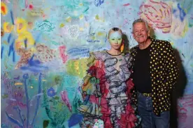  ?? Photograph: Brendon Thorne/Getty Images ?? Australian artist Ken Done told the audience at the fashion laureate awards he spent all his time painting: ‘I can get away with it.’