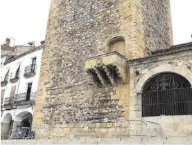  ?? EL PERIÓDICO ?? Imagen de archivo de la torre Bujaco vallada.