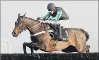  ?? PICTURE: JOHN WALTON/PA WIRE ?? NICO DE BOINVILLE: Will ride at Fontwell today and donate his fee to the Injured Jockey’s Fund.