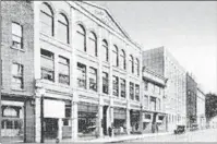  ?? MATTHEW FARFAN COLLECTION ?? The Sherbrooke Record building, c.1920.