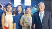  ??  ?? (From left) Joji Bautista, Didit Castro, Sonia Mayor and Philippine Airlines president and COO Jimmy Bautista.