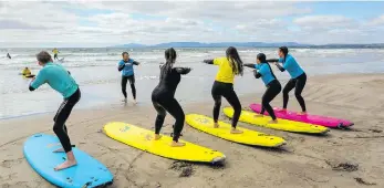  ??  ?? The centre at Enniscrone will provide enhanced facilities for surfers.