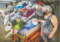  ?? JOHN MAHONEY ?? “There are people who come here to make donations — and then there are people who come here to dump their stuff,” says Denise Ouellette of the Société de St-vincent de Paul de Montréal.