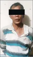  ?? POLICE ?? Prak Sophal allegedly shot a man to death on Friday in Tnort Chum commune, Krakor district, Pursat province.