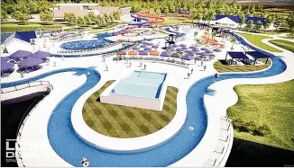  ?? CLAYTON COUNTY PARKS AND RECREATION ?? A rendering released last year details what the new Spivey Splash Water Park looks like. The park is set to open May 28 to kick off the summer season.