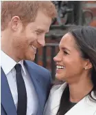  ?? ASSOCIATED PRESS ?? Britain's Prince Harry and Meghan Markle will tie the knot on Saturday. You're not invited? Throw your own party instead.