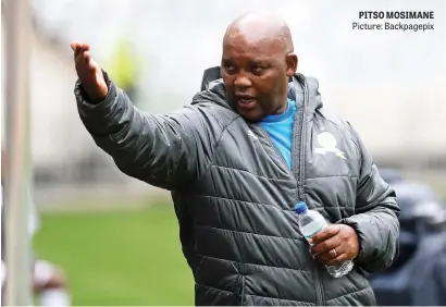  ?? Picture: Backpagepi­x ?? PITSO MOSIMANE
