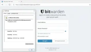  ??  ?? It’s tricky, but you can secure your Bitwarden self-hosted server.
