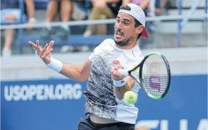  ?? ATP ?? ganó Guido Pella que su rival. El lamento del bahiense por no lograr su mejor resultado en un Major.