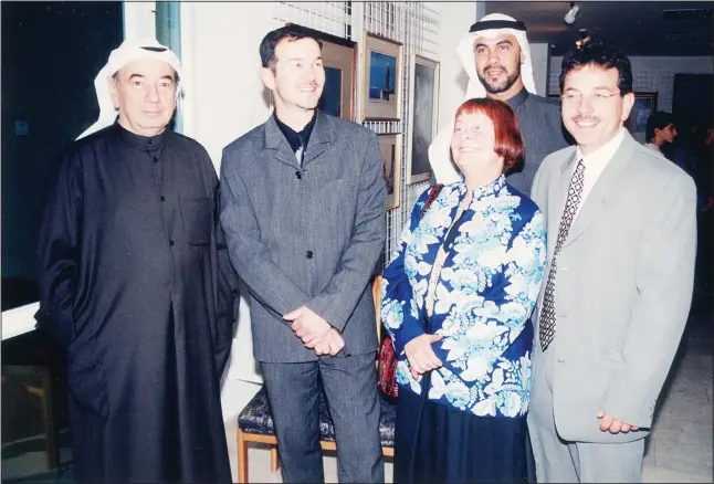  ??  ?? From left: Tareq Sayid Fakhry Al-Sayid Rajab, Ziad Tareq Al-Sayid Rajab and Jehan Al-Sayid Rajab.