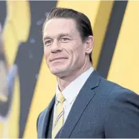  ?? RICHARD SHOTWELL INVISION/THE ASSOCIATED PRESS ?? John Cena played college ball, an experience he relies on in Audible’s “64th Man,” described as a sketch comedy for ears.