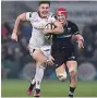  ??  ?? FORM Jacob Stockdale gets try in 8-0 win over Ospreys